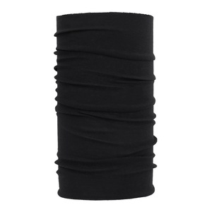 Cache-cou multifonctionnel personnalisé avec logo imprimé, motif crâne sportif, perles végétales, noir uni, bandeau blanc 100% extérieur - Product Image 2