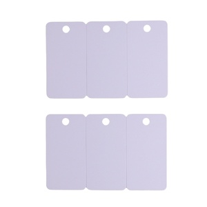 Carte RFID PVC imprimable vierge 3-en-1 avec puce 125KHz EM4305 T5577 TK4100 et porte-clés jetable - Product Image 1