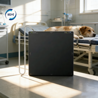Système de radiographie numérique mobile à haute fréquence 32 KW 50 KW pour diagnostic vétérinaire et radiologie médicale avec détecteur
