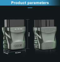 Detector Escáner V015 OBD2 BT 4.0 para la Mayoría de Herramientas de Diagnóstico de Automóviles Herramientas de Diagnóstico OBD PK ELM327