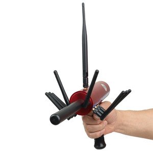 Handheld Underground Metal Detector 400mm LED Indicator For Treasure Hunting Adults Black And Red - Product Image 1