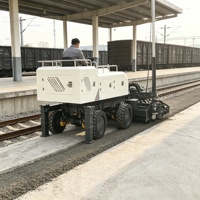 Machine à laser autopropulsée Vanguard, moteur haute efficacité, largeur de 3000 mm pour la construction de grands terrains en béton