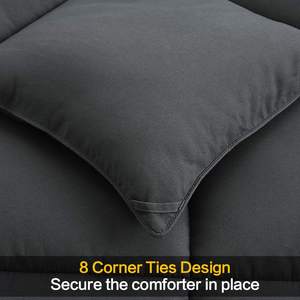 <strong>Cheapest</strong> Solid Colorful Polyester Quilt Comforter Home Use <strong>Duvet</strong> with Polyester Fiber Filled - Product Image 6