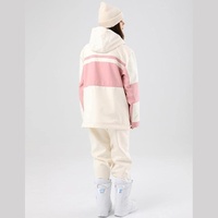 Nouvelle combinaison de ski unisexe imperméable coupe-vent chaude pour l'hiver, en polaire, pour snowboard et ski alpin