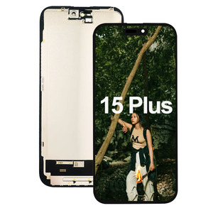 หน้าจอ LCD แบบ Incell ผลิตจากโรงงานสำหรับ <span class=keywords><strong>iPhone</strong></span> 15 Plus ขนาด 6.7 นิ้ว พร้อมชุดเปลี่ยนหน้าจอสัมผัสและระบบ True Tone - Product Image 1