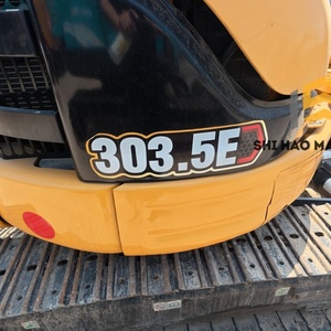 Mini-excavatrice hydraulique sur chenilles CAT303.5 d'occasion, 3,5 tonnes, moteur d'origine japonaise, pour usage agricole et domestique, haute qualité à bas prix - Product Image 3
