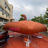 Nouveau Ballon Gonflable Alien en Forme de Vaisseau Spatial pour Décoration de Toit et Éclairage Nocturne de Maison