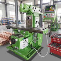 Universelle Automatische Fräsmaschine X6440 Schwenkkopf Hochpräziser Drehtisch Horizontal Vertikal Fräsen Mittelschwere Metallbearbeitung
