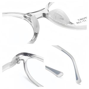 Gafas con Bloqueo de Luz Azul y Anti-Radiación, Montura Cuadrada TR90, Montura Completa, Gafas Ópticas de Lujo, Unisex, Anti-Luz Azul - Product Image 5