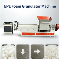 Machine de granulation de coton perlé EPE, machine de fabrication de granulés de mousse EPS, machine de recyclage de mousse plastique pour la production de granulés