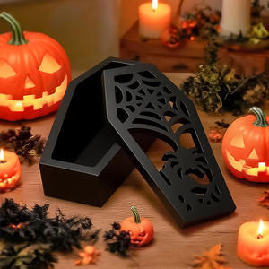 ชุดแม่พิมพ์ซิลิโคนลายค้างคาวผีสยองขวัญฮาโลวีนในช่วงต้นของ Riser ทำจากซีเมนต์ยิปซั่มเรซินรูปร่ามแบบ DIY ไฟสร้างบรรยากาศของตกแต่งปาร์ตี้ที่น่ากลัว - Product Image 3