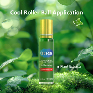 Peppermint Cooling Oil Roller-Type Soothes Skin Refreshes Mind Prevents Insect Bites Relieves Itching Headache Motion Sickness - Product Image 1