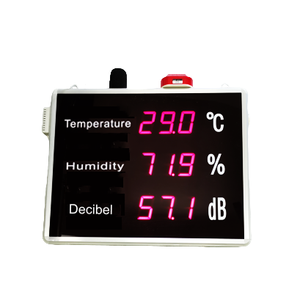 Wall <strong>Clock</strong> <strong>Digital</strong> Long Distance Visual Thermohygrometer With Date Year Led Display Used for Warehouse - Product Image 5