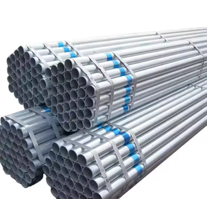 Tubo Rotondo Zincato a Caldo per Grossisti, 1, 1.5, <span class=keywords><strong>3</strong></span>, <span class=keywords><strong>4</strong></span> Pollici, Tubo in Acciaio Zincato, Prezzi Tubi Zincati - Product Image 1