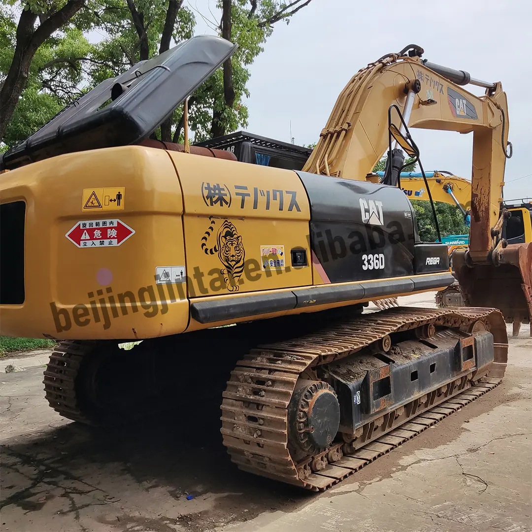 Used CAT 336D Original Imported Large Excavator / Fine Car Condition / Full Power / High Quality and Low Price for sale