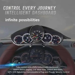 หน้าปัดดิจิตอล LCD สำหรับรถยนต์ Porsche Panamera ปี 2010-2016 ชุดหน้าปัดแสดงผลแบบ Virtual Cockpit พร้อมมาตรวัดความเร็ว - Product Image 4