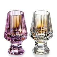Verre à whisky en cristal K9 taillé à la main, haut de gamme, style occidental, pour dégustation de Baijiu, capacité 70 ml, style européen, luxe léger