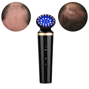 Design In Japan Home Use Red Light Therapy Electric Stimulate Scalp Ems Laser Hair Growth Comb