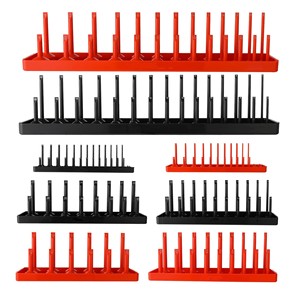DZT/Dongzhe <b>Socket</b> Set 1/2 3/8 1/4 Drive Metric Imperial Plastic Sleeve Holder Mechanic Auto Repair Tool Kit - Product Image 3
