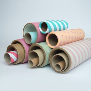 Custom Printed 74 X 4.5 X 270 mm Yarn <b>Paper</b> Tube Premium Textile Spinning Core Fast Lead Time - Product Image 1