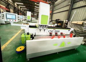 Trung Quốc 1600mm 2000mm Nhôm hồ sơ PVC uPVC cửa sổ cửa ra vào kết thúc phay router máy <span class=keywords><strong>CNC</strong></span> kim loại khoan máy phay - Product Image 6