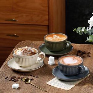 Tazza di caffè alla zucca tazza di Latte stile retrò stile unico carino tazza <span class=keywords><strong>da</strong></span> tè pomeridiana e piattino per casa ufficio in ceramica bicchieri - Product Image 2