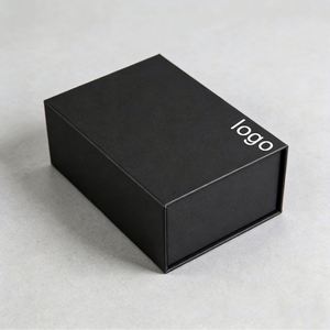 Factory Direct Customizable Free Design Black Gray Board <b>Gift</b> <b>Box</b> Premium Ideal for Beauty Jewelry Packaging - Product Image 2