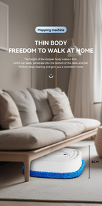 Robot de Limpieza Inteligente, de Uso Húmedo/Seco, de Grado Hotelero, Ecológico, Recargable, con Función de Humidificación y Pulverización - Product Image 6