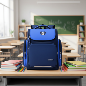 Sac à dos d'école pour élèves du primaire, imperméable et respirant, avec logo imprimé, vente directe d'usine, sac à dos d'entraînement pour enfants - Product Image 4