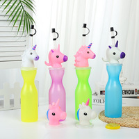Tasse Slush Yard de dessin animé personnalisé 3D 350ml/500ml Gourde a Granita Avec Motifs Animaux Marins
