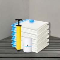 Sacs de rangement pour couettes, économiseurs d'espace, compressés sous vide, enroulés pour une utilisation dans une garde-robe-pour déplacer des vêtements et des jouets-Sac de compression
