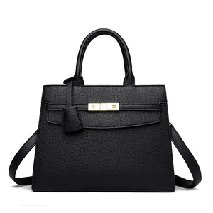 Sacs à bandoulière pour femmes, sacs messager de bureau, sacs à main en <span class=keywords><strong>cuir</strong></span> PU de luxe de marque originale, vente en gros, logo personnalisé - Product Image 4