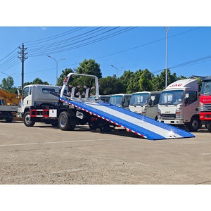 Nueva <span class=keywords><strong>plataforma</strong></span> de transporte de automóviles chinos usados Sinotruk 4x2 Euro 5 coches de remolque a la venta camión de remolque de cama plana diésel - Product Image 3
