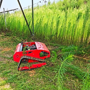 Cortacésped automático a gasolina con control remoto para bosques, granjas, parques, zonas verdes y huertos; cortacésped de orugas con control remoto. - Product Image 3