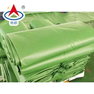 Özelleştirilmiş en kaliteli 1000D/20X20 650GSM pvc kaplı kapak yağmur önlemek hava koşullarına dayanıklı branda çin üretici