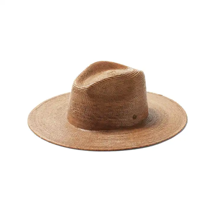 Good Quality Outdoor Unisex Spring Summer Breathable Flat Brim Sun Straw Hat