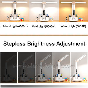 Sinh viên đại học ký túc xá đặc biệt Plug-in đèn cạnh giường ngủ Đèn bàn đọc sách đa chức năng Bút chủ ánh sáng - Product Image 2
