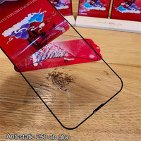 Film de protection d'écran pour téléphone portable QY, film en acier de 0,33 mm, dureté 3H, résistant aux rayures, anti-chute, protection des bords 120C