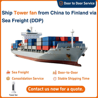 Ventilateurs sur pied : Agent maritime de la Chine vers la Finlande, DDP porte-à-porte, transitaire le plus rentable, logistique économique