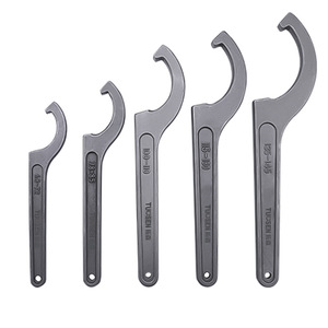 Llave de Gancho en Forma de Luna Tuosen, 45-52 mm, de un Solo Extremo, Métrica, de Grado Industrial, Acero con Alto Contenido de Carbono - Product Image 3