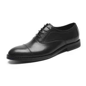 Scarpe Oxford da <span class=keywords><strong>Uomo</strong></span> Autunnali in Microfibra con Punta Affusolata e Lacci, Suola in Gomma Resistente all'Usura, per Ufficio e Lavoro - Product Image 5