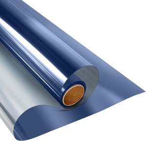 <span class=keywords><strong>Película</strong></span> de ventana, <span class=keywords><strong>película</strong></span> de ventana reflectante de bloqueo solar See Out Not In, Anti UV Static Cling para Windows Office Door 17,7X78,7 pulgadas - Product Image 1