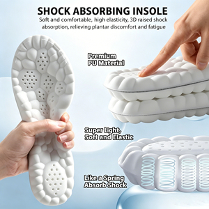 Solette 4D Cloud, Solette con Supporto per Arco Plantare, Solette in Memory Foam, Solette Steppers per Assorbimento degli Urti e Ammortizzazione, Solette per Scarpe Sportive - Product Image 2