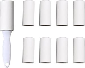Rouleau adhésif parfumé efficace pour éliminer les poils et fibres d'animaux – Outil pratique pour la maison et la voiture - Product Image 1