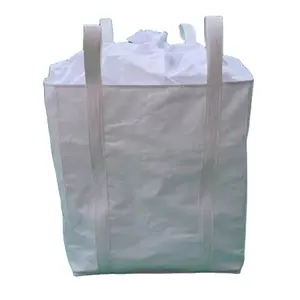 कुशल पैकिंग और परिवहन समाधान के लिए एल्यूमिनियम अयस्क टन बैग जंबो बोरी टिकाऊ प्लास्टिक बैग