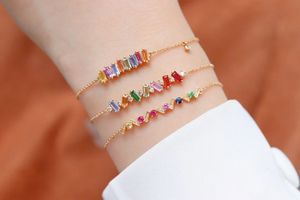 Xinfly 18K Gold and Colorful Sapphire Fine Jewelry <b>Set</b> Fashionable Necklace and <b>Bracelet</b> for Ladies' Party Outfit - Product Image 5