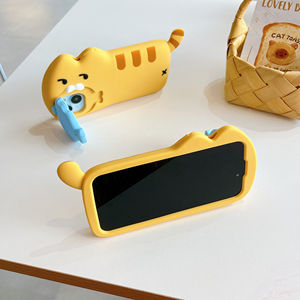 Nueva funda de silicona para accesorios de teléfono móvil de gato de dibujos animados en 3D para iPhone 14 15 16 Pro Max - Product Image 5