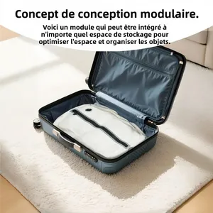 <span class=keywords><strong>Sac</strong></span> de compression sous vide 17L PET+PE avec pompe, <span class=keywords><strong>sac</strong></span> de rangement réutilisable et scellable pour vêtements de voyage, bagages, gain de place, blanc - Product Image 3