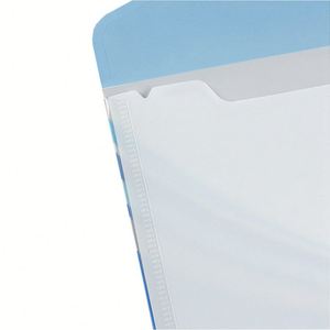 Promotion <b>Plastic</b> Document <b>Folder</b> PP A5 Custom Snap Button Office File <b>Folder</b> for Business - Product Image 3