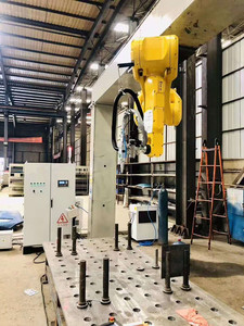 Nouvelle machine de soudage robotisée industrielle intelligente pour la fabrication de poutres en acier, compatible MIG/<span class=keywords><strong>TIG</strong></span>/<span class=keywords><strong>Laser</strong></span>/Arc, avec rail de guidage automatique - Product Image 5